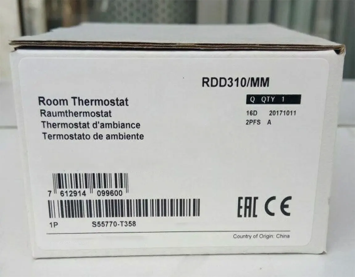 Brand New RDD310/EH | S55770-T296 RDF310.2/MM | S55770-T187 Warranty One-year
Brand New RDD310/EH | S55770-T296 RDF310.2/MM | S55770-T187 Warranty One-year