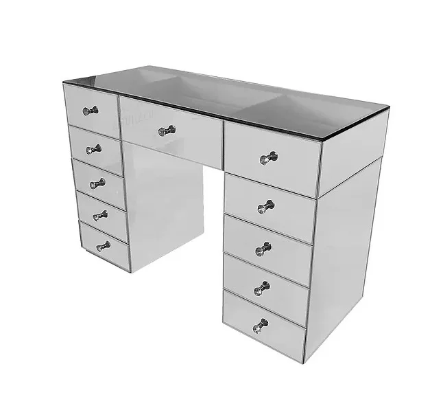 Модный дом, серебряный зеркальный комод, рабочий стол из закаленного стекла, большое пространство для хранения, 11 ящиков
Модный дом, серебряный зеркальный комод, рабочий стол из закаленного стекла, большое пространство для хранения, 11 ящиков
