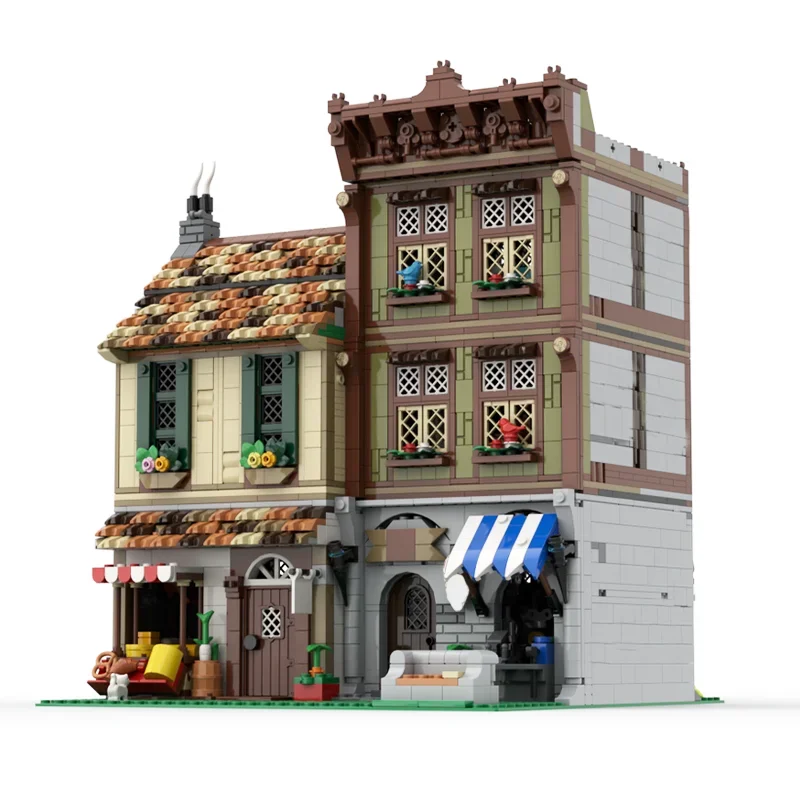 3161PCS Ideas Medieval Town Square Hardware & Grocer Building Blocks Moc-10332 Bricks Creative Kids Adults toy Birthday present
3161PCS Ideas Medieval Town Square Hardware & Grocer Building Blocks Moc-10332 Bricks Creative Kids Adults toy Birthday present