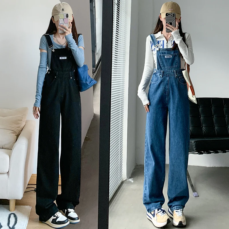 Джинсовые комбинезоны с высокой талией, женские весенне-осенние 2024, новые свободные утягивающие студенческие брюки большого размера, модные брюки глубокого цвета
Джинсовые комбинезоны с высокой талией, женские весенне-осенние 2024, новые свободные утягивающие студенческие брюки большого размера, модные брюки глубокого цвета