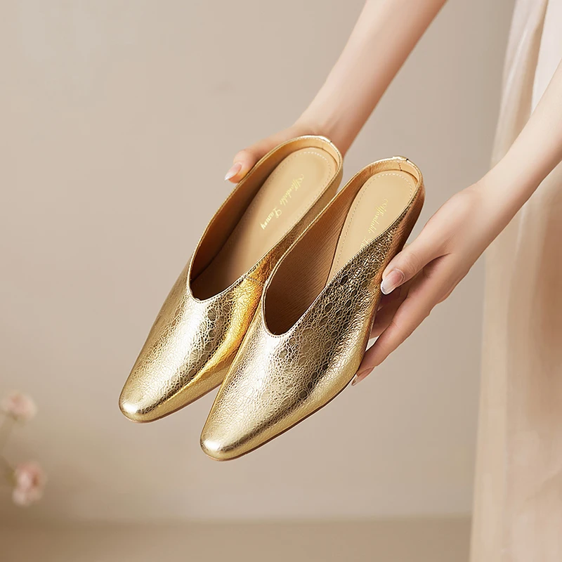 Women Shoes Genuine Leather Square Toe 2025 Summer Women Sandals Solid Modern Sandals for Women Chunky Heel Women's Mules Shoes
Women Shoes Genuine Leather Square Toe 2025 Summer Women Sandals Solid Modern Sandals for Women Chunky Heel Women's Mules Shoes