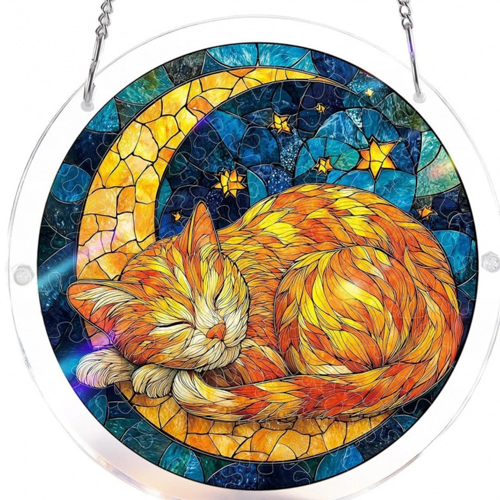 Window Hanging Acrylic Puzzle, Emerald Flame Hummingbird Garden & Home Decoration
Window Hanging Acrylic Puzzle, Emerald Flame Hummingbird Garden & Home Decoration
