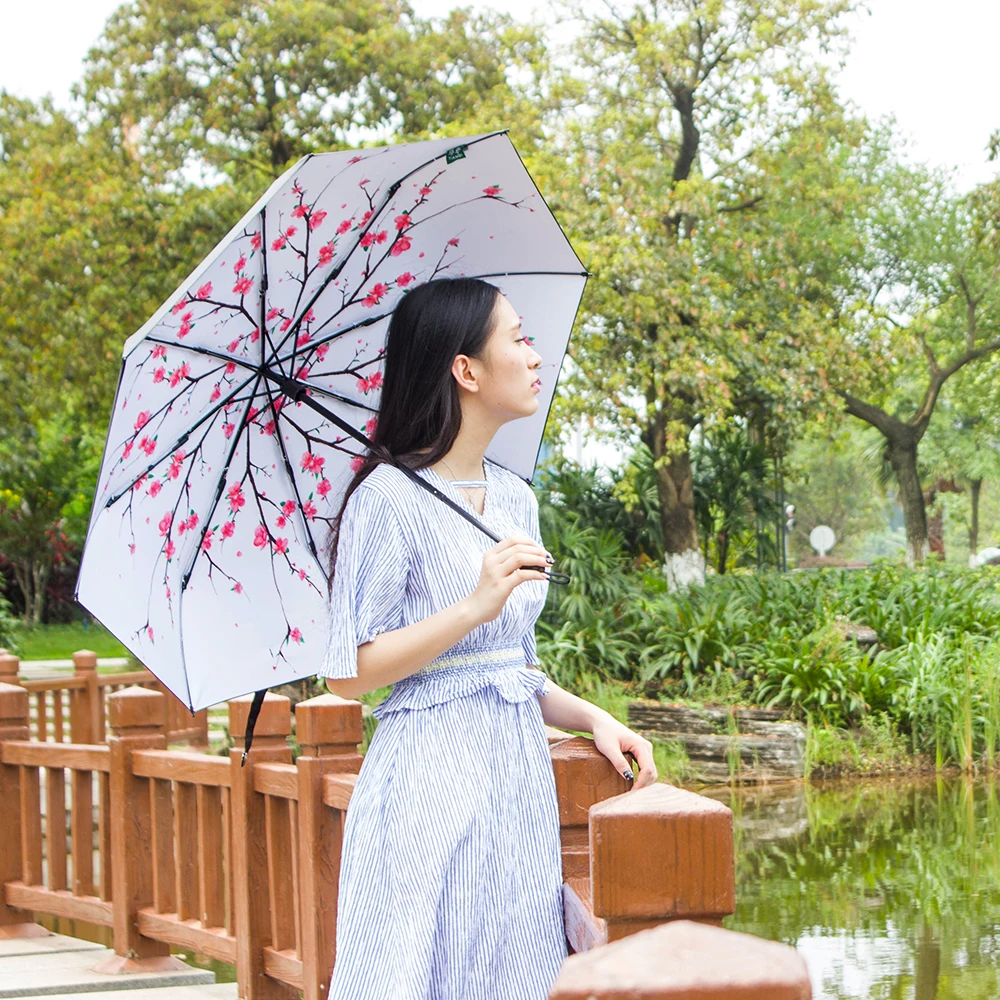 Portable Ultra Light Foldable Umbrella Aluminum Frame Peach Blossom Print Anti-UV Waterproof Sun Rain Umbrella Father's Day Gift
Portable Ultra Light Foldable Umbrella Aluminum Frame Peach Blossom Print Anti-UV Waterproof Sun Rain Umbrella Father's Day Gift