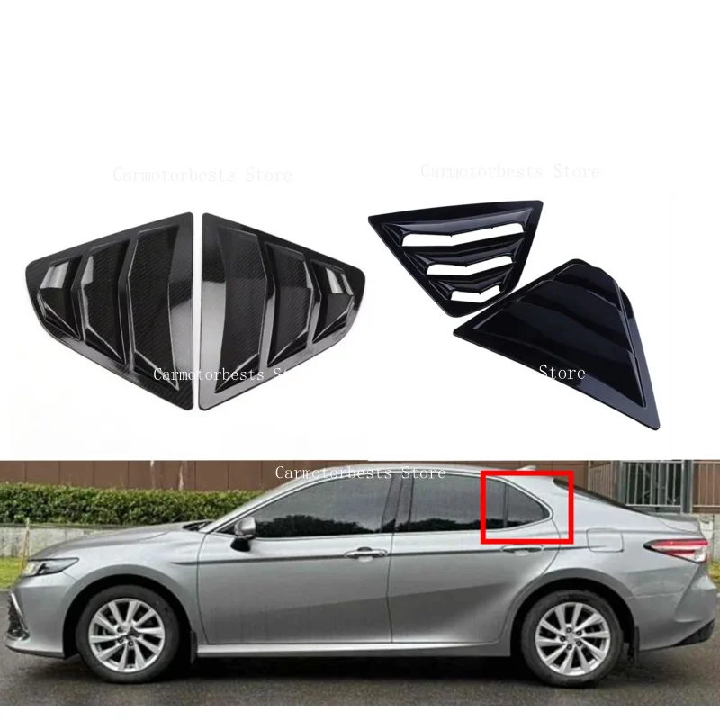 Car Rear Louver Window Side Shutter Cover Fit For Toyota Camry Sedan 2018 2019 2020-2022 Trim Sticker Vent Scoop ABS
Car Rear Louver Window Side Shutter Cover Fit For Toyota Camry Sedan 2018 2019 2020-2022 Trim Sticker Vent Scoop ABS