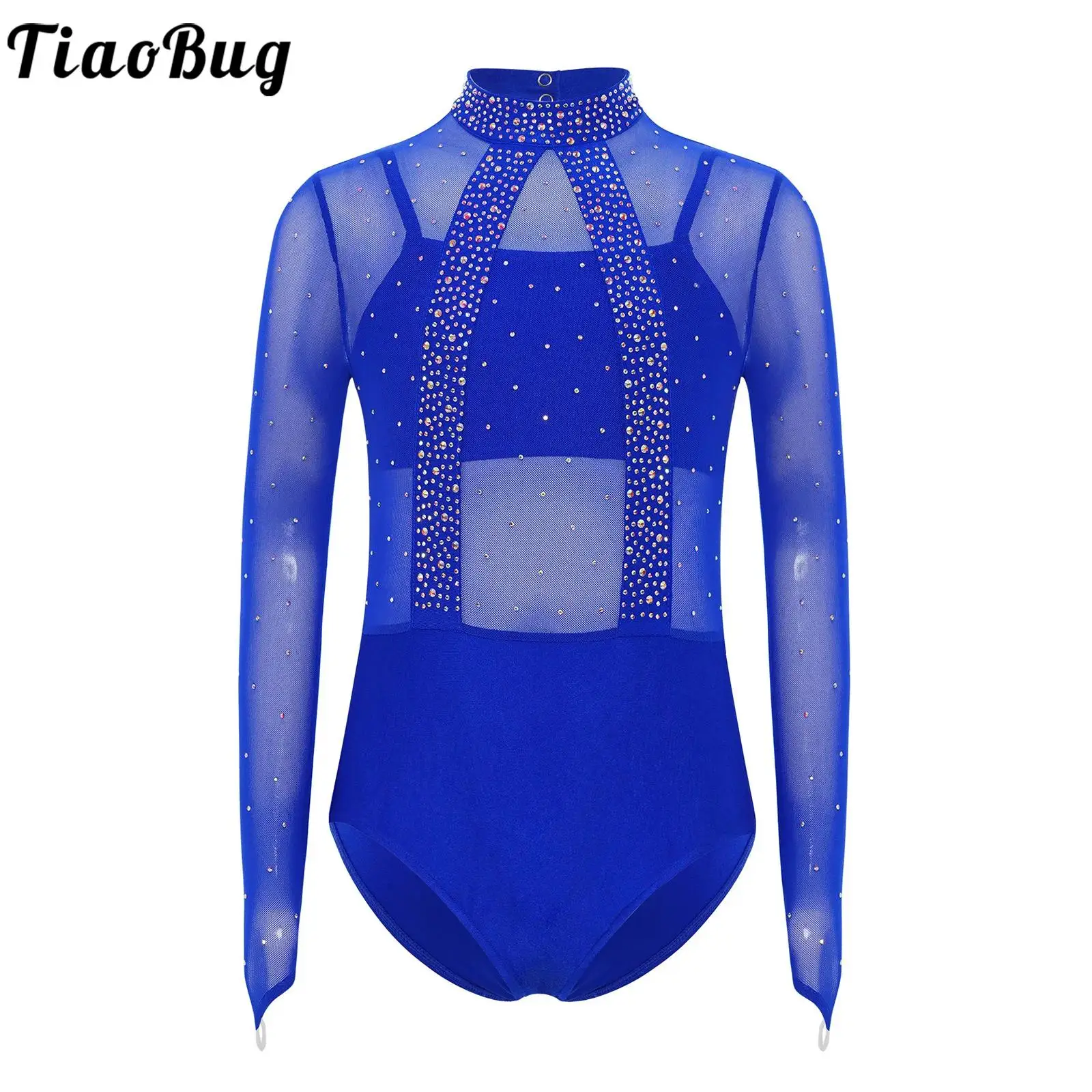 Детские купальники для фигурного катания и гимнастики для девочек, балетный костюм для выступлений, с длинными рукавами и стразами, прозрачный сетчатый лиф, купальник
Детские купальники для фигурного катания и гимнастики для девочек, балетный костюм для выступлений, с длинными рукавами и стразами, прозрачный сетчатый лиф, купальник