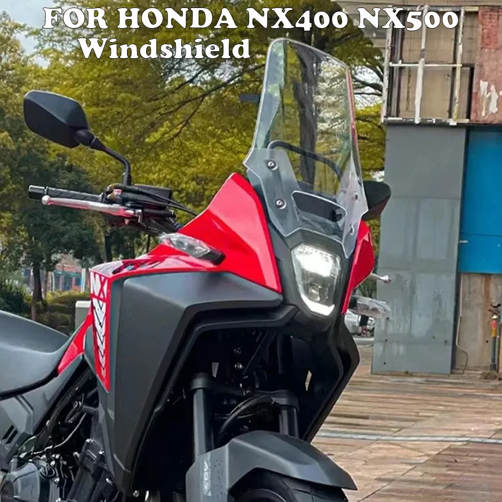 For Honda NX400 NX500 Windshield Motorcycle Increased Windshield Sports Travel Front Windshield NX 400 NX 500 Accessories
For Honda NX400 NX500 Windshield Motorcycle Increased Windshield Sports Travel Front Windshield NX 400 NX 500 Accessories