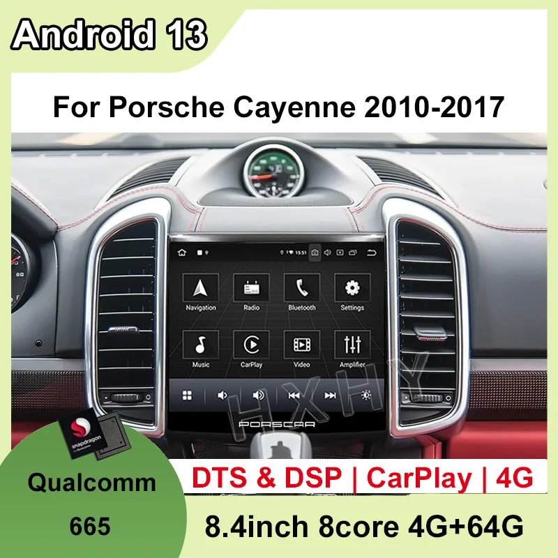8,4-дюймовый Qualcomm Android 13 8 ядер 8 + 128G автомобильный радиоприемник BT GPS автомобильный мультимедийный стерео DSP 360 навигация для Porsche Cayenne 2010-2017
8,4-дюймовый Qualcomm Android 13 8 ядер 8 + 128G автомобильный радиоприемник BT GPS автомобильный мультимедийный стерео DSP 360 навигация для Porsche Cayenne 2010-2017