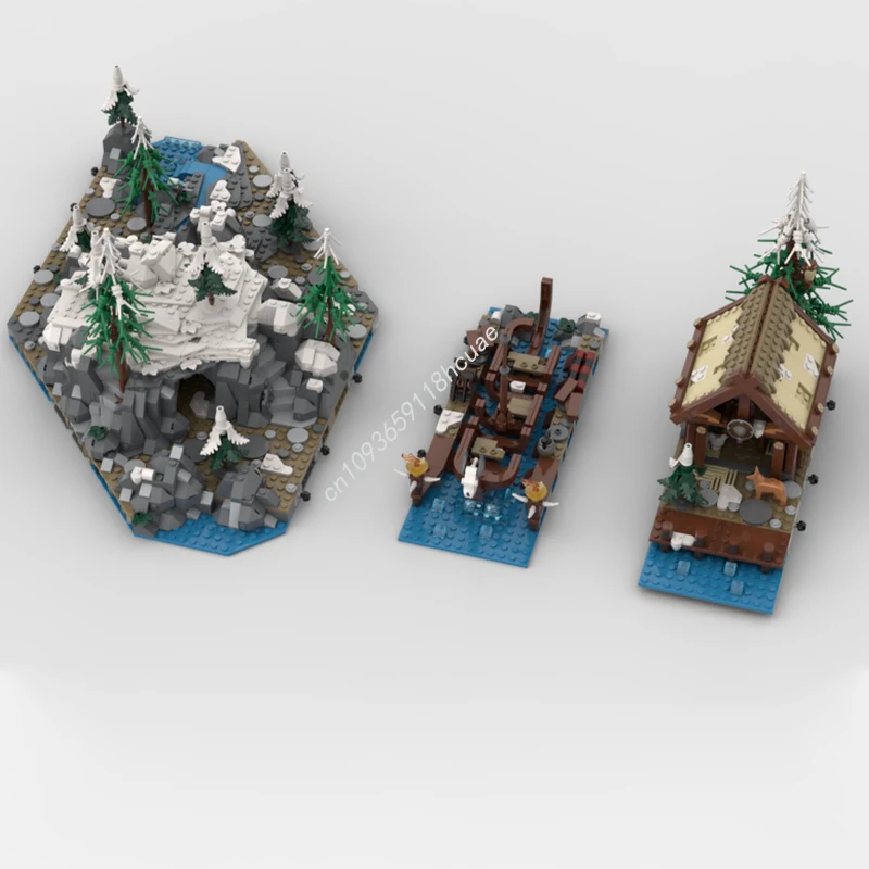 2334 шт. MOC Viking's Village расширение строительные блоки детская рождественская игрушка подарок модель конструкция DIY сборка креатив
2334 шт. MOC Viking's Village расширение строительные блоки детская рождественская игрушка подарок модель конструкция DIY сборка креатив