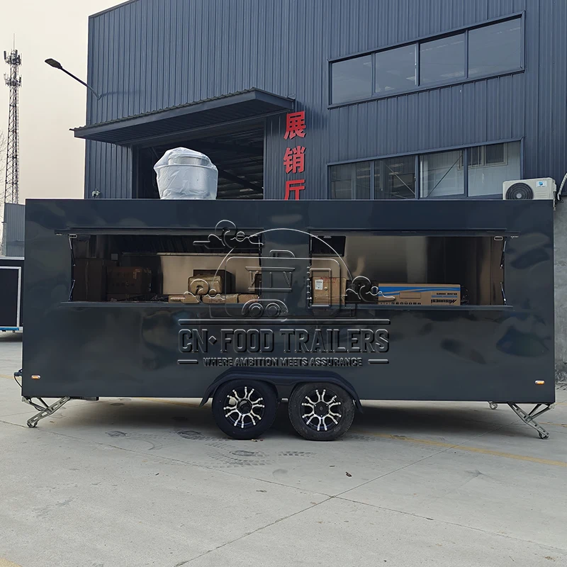 Food Trailer CN Специальный концессионный прицеп с барами и сервировочным окном, полностью оборудованный для торговых мороженого и пиццы
Food Trailer CN Специальный концессионный прицеп с барами и сервировочным окном, полностью оборудованный для торговых мороженого и пиццы