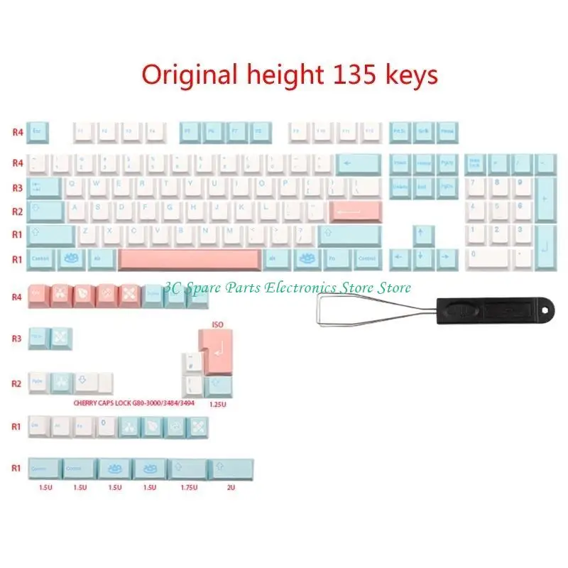 SZ 135Keys PBT Dye Subbed Keycap Japanese English Korean Cherry Profile For Mx Switches Mechanical Keyboard Keycap
SZ 135Keys PBT Dye Subbed Keycap Japanese English Korean Cherry Profile For Mx Switches Mechanical Keyboard Keycap