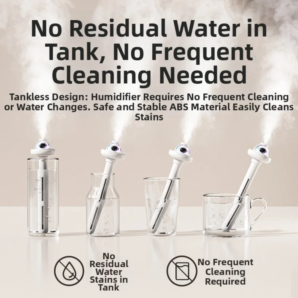 Увлажнитель без бака: бесшумный настольный распылитель с красочной подсветкой и большой емкостью для аксессуаров для обустройства дома
Увлажнитель без бака: бесшумный настольный распылитель с красочной подсветкой и большой емкостью для аксессуаров для обустройства дома