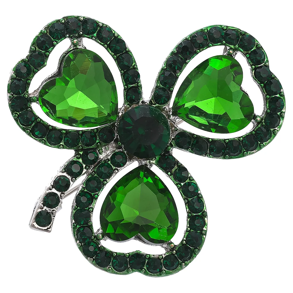 Brooch Clothes Pins Shamrock Light Luxury Women Zinc Alloy Suit Hat for Fitted Bride St Patrick's Lapel
Brooch Clothes Pins Shamrock Light Luxury Women Zinc Alloy Suit Hat for Fitted Bride St Patrick's Lapel