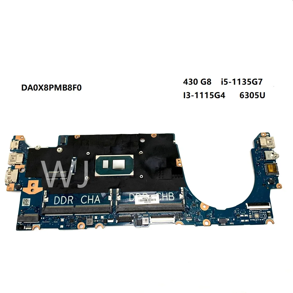 Материнская плата для ноутбука HP 430 G8 DA0X8PMB8F0, Задняя деталь, 100% протестирована
Материнская плата для ноутбука HP 430 G8 DA0X8PMB8F0, Задняя деталь, 100% протестирована