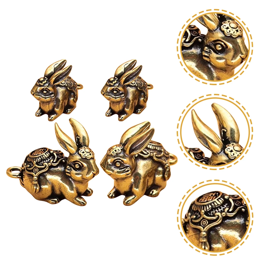 4 Pcs Keychain Hanging Decor Pendants nament Brass Bunny Charms Style H Accessories Zodiac Charm
4 Pcs Keychain Hanging Decor Pendants nament Brass Bunny Charms Style H Accessories Zodiac Charm