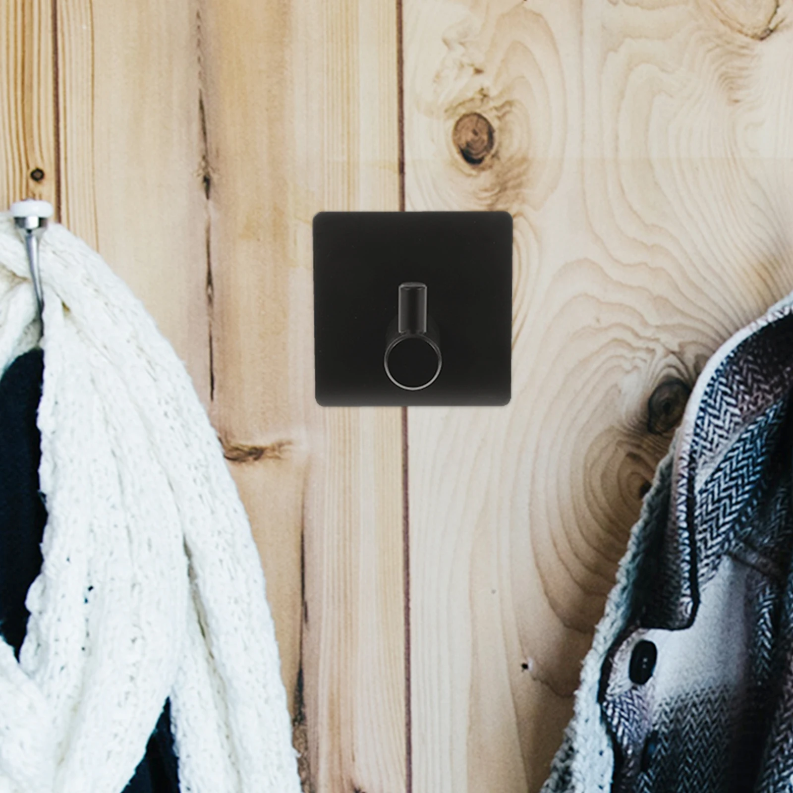 Heavy Duty Black Adhesive Wall Hooks Stylish Stainless Steel Towel Coat Hat Organizer For Bathroom
Heavy Duty Black Adhesive Wall Hooks Stylish Stainless Steel Towel Coat Hat Organizer For Bathroom
