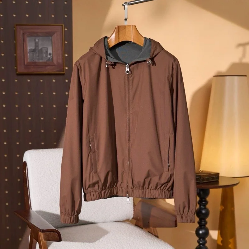 Italian men's spring and autumn new style wool double-sided jacket outdoor versatile casual jacket
Italian men's spring and autumn new style wool double-sided jacket outdoor versatile casual jacket
