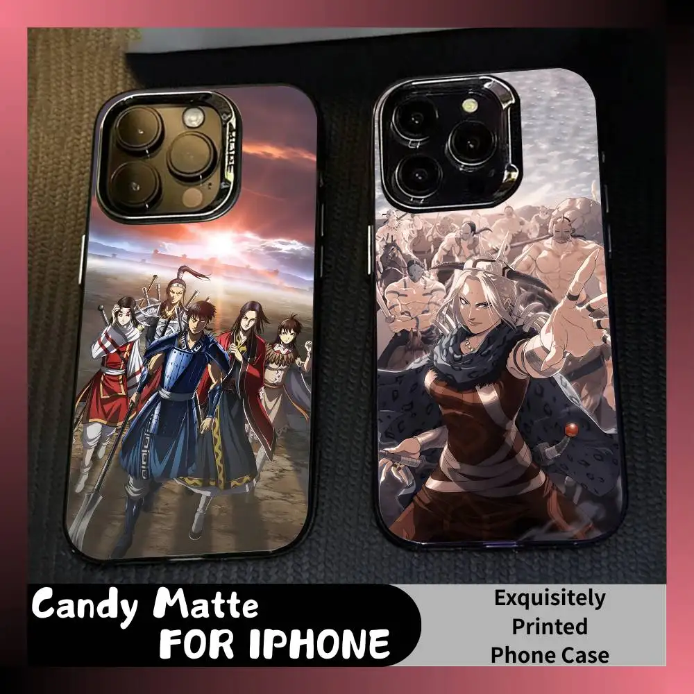 XIN-K-Kingdom 3rd Season Phone Case For iPhone 16 17 15 14 12 13 Pro Max Black Candy Matte Shockproof Cover
XIN-K-Kingdom 3rd Season Phone Case For iPhone 16 17 15 14 12 13 Pro Max Black Candy Matte Shockproof Cover