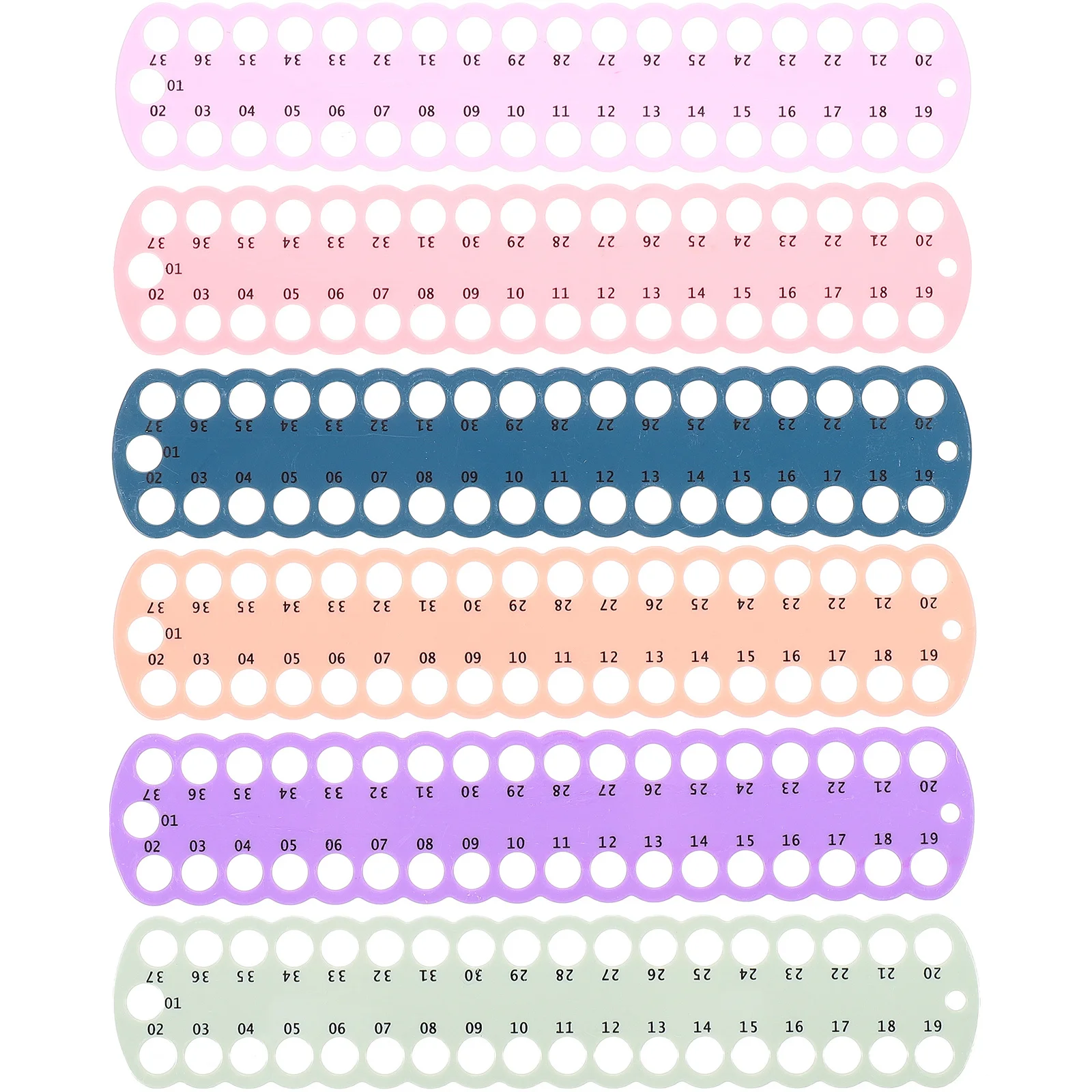 6Pcs Wear-Resistant Thread Holder Multi-Hole Embroidery Organizer Portable Floss Accessories Daily Use Thread Organizer
6Pcs Wear-Resistant Thread Holder Multi-Hole Embroidery Organizer Portable Floss Accessories Daily Use Thread Organizer