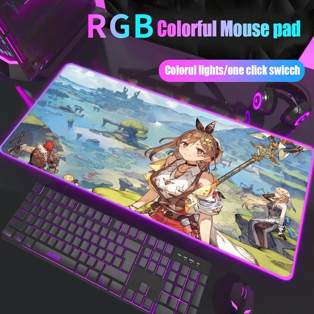 Atelier Ryza Ever Darkness & The Secret Hideout Mouse Pad Gamer Rgb Desk Mat Back Light Led Mousepad Setup Deskmat Big Mousepad
Atelier Ryza Ever Darkness & The Secret Hideout Mouse Pad Gamer Rgb Desk Mat Back Light Led Mousepad Setup Deskmat Big Mousepad