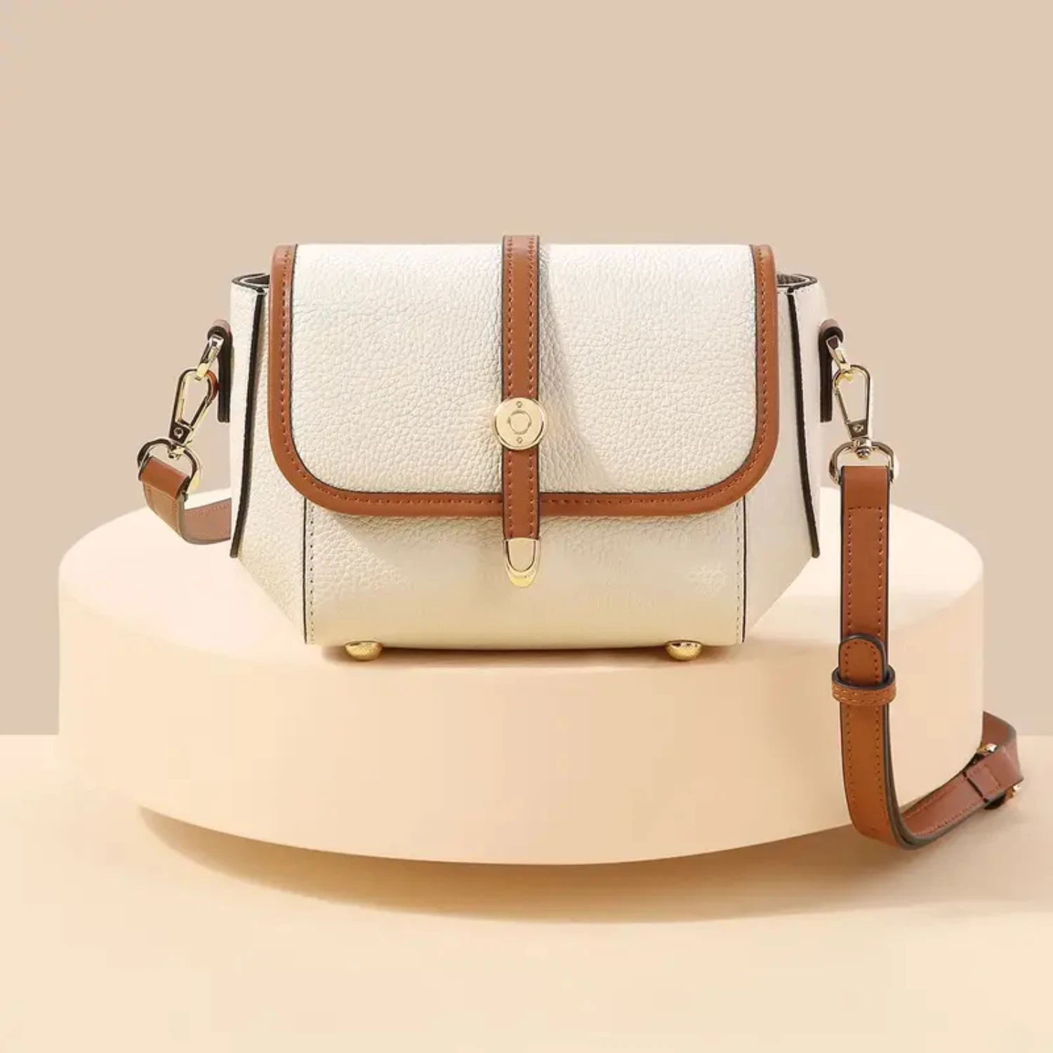 Women's Buckle Decor Shoulder Bag, Fashion Water Proof Crossbody Flap Bag With Removable Strap
Women's Buckle Decor Shoulder Bag, Fashion Water Proof Crossbody Flap Bag With Removable Strap
