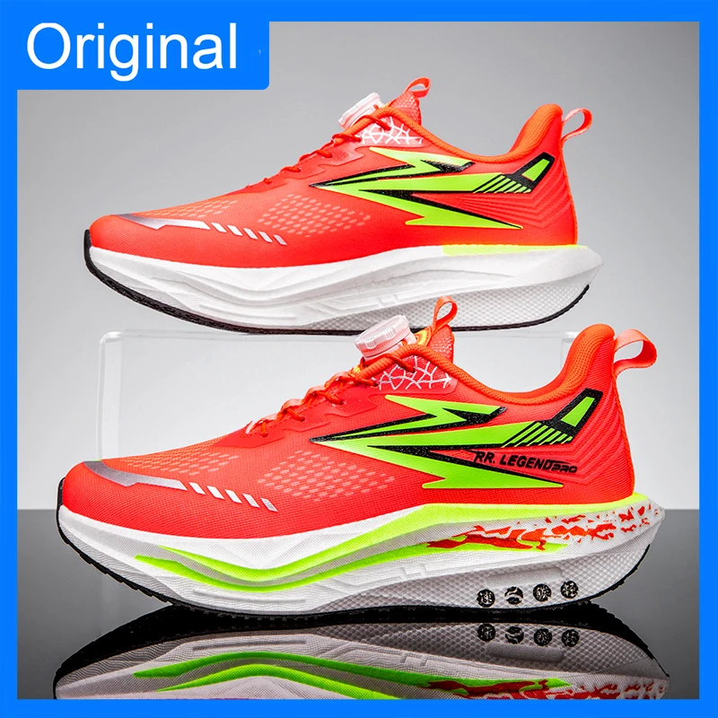New Unisex Sneakers Rotating Buckle Mesh Breathable Soft Sole Cushioned Rebound Tennis Shoes Professional Running Training Shoes
New Unisex Sneakers Rotating Buckle Mesh Breathable Soft Sole Cushioned Rebound Tennis Shoes Professional Running Training Shoes