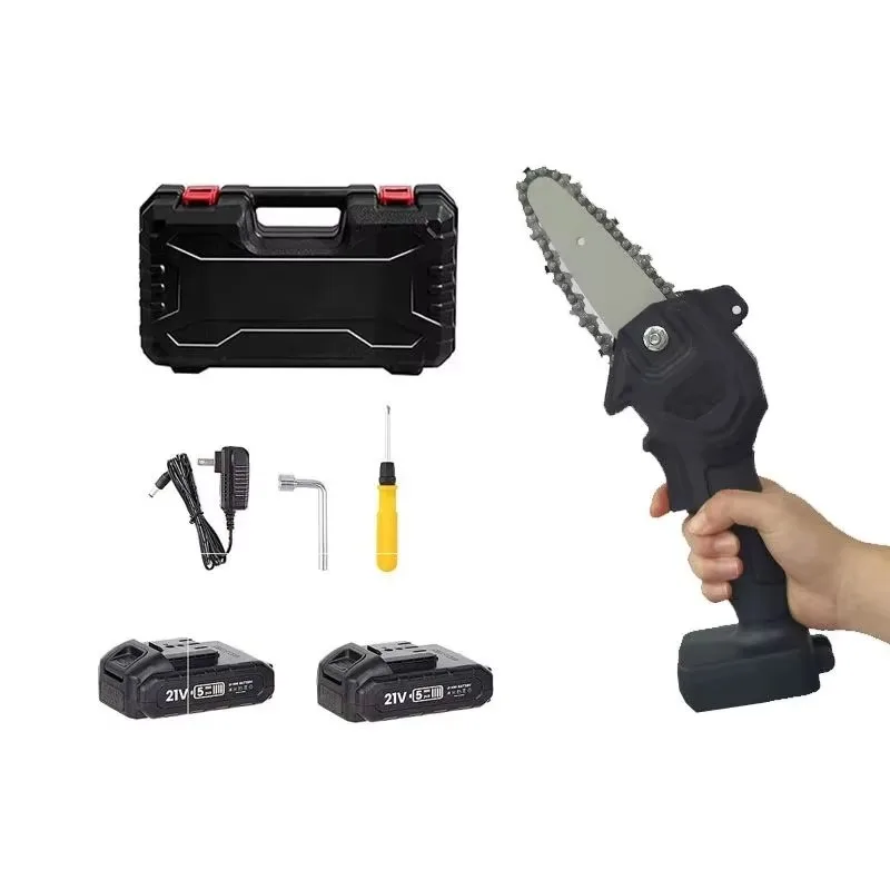 4 Inch Mini Electric Chainsaw Wireless Lithium Battery Portable Safe Saw For Garden Wood Cutting Trimming
4 Inch Mini Electric Chainsaw Wireless Lithium Battery Portable Safe Saw For Garden Wood Cutting Trimming