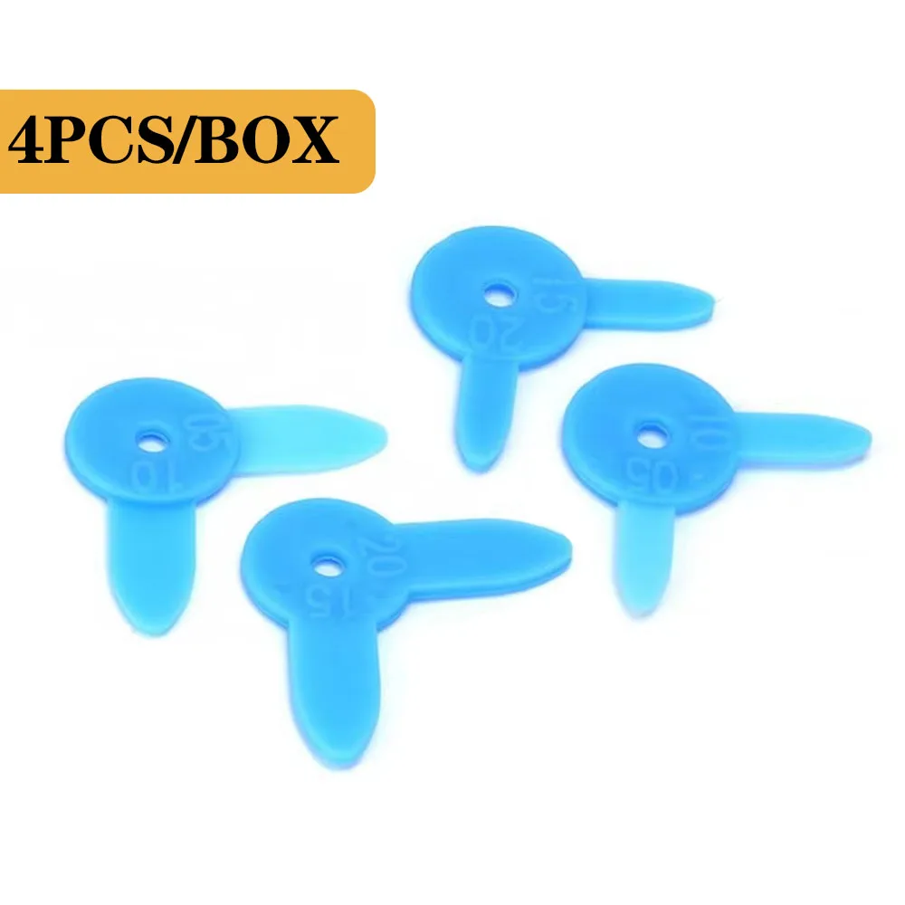 4pcs Dental Diastema Measuring Ruler Orthodontic Tooth Wedge Measurement Tool Interproximal Dentistry Supplies
4pcs Dental Diastema Measuring Ruler Orthodontic Tooth Wedge Measurement Tool Interproximal Dentistry Supplies