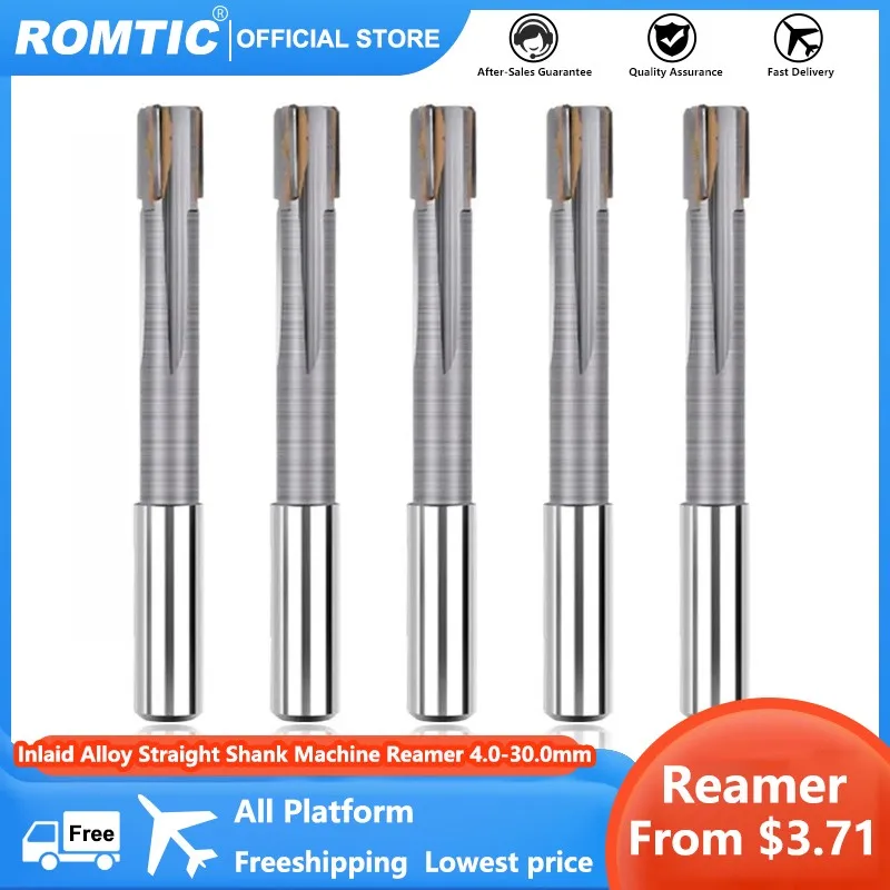 ROMTIC инкрустированный сплав с прямым хвостовиком, развертка, острые и износостойкие совместимые сверлильные станки, инструменты 4,0-30,0 мм
ROMTIC инкрустированный сплав с прямым хвостовиком, развертка, острые и износостойкие совместимые сверлильные станки, инструменты 4,0-30,0 мм
