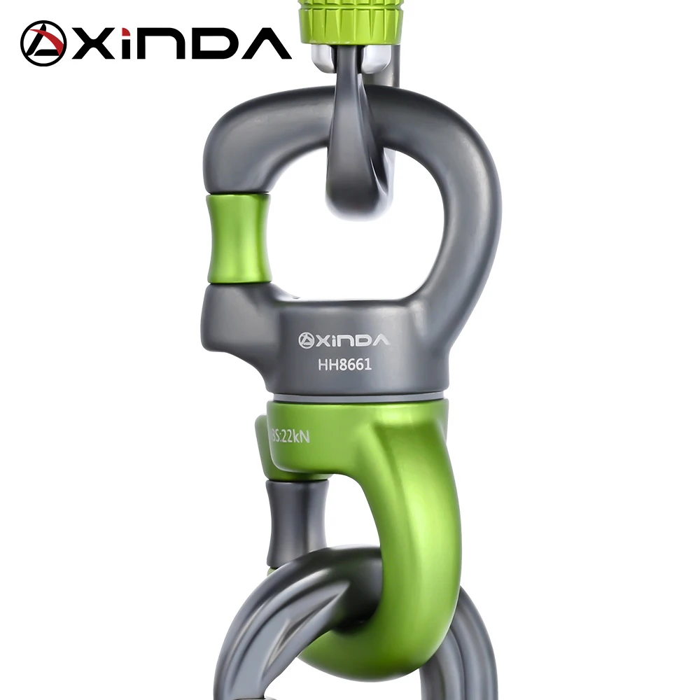 Outdoor Climbing Rope Universal Joint Safety Rotator 22KN Yoga Swivel Rotational Device Rotator Multifunction Connector
Outdoor Climbing Rope Universal Joint Safety Rotator 22KN Yoga Swivel Rotational Device Rotator Multifunction Connector