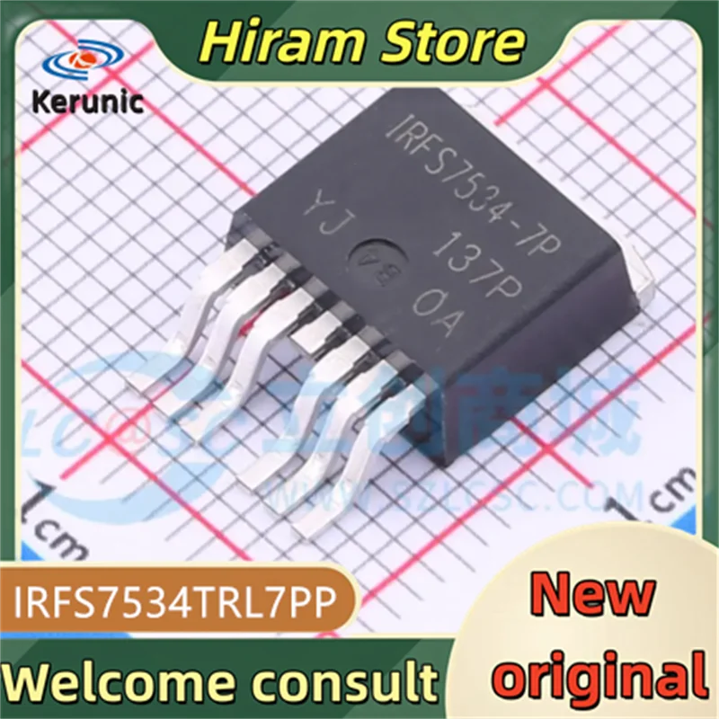 2PCS IRFS7534-7P New and Original IRFS7534TRL7PP IRFS7534TRL7 IRFS7534TR IRFS7534
2PCS IRFS7534-7P New and Original IRFS7534TRL7PP IRFS7534TRL7 IRFS7534TR IRFS7534
