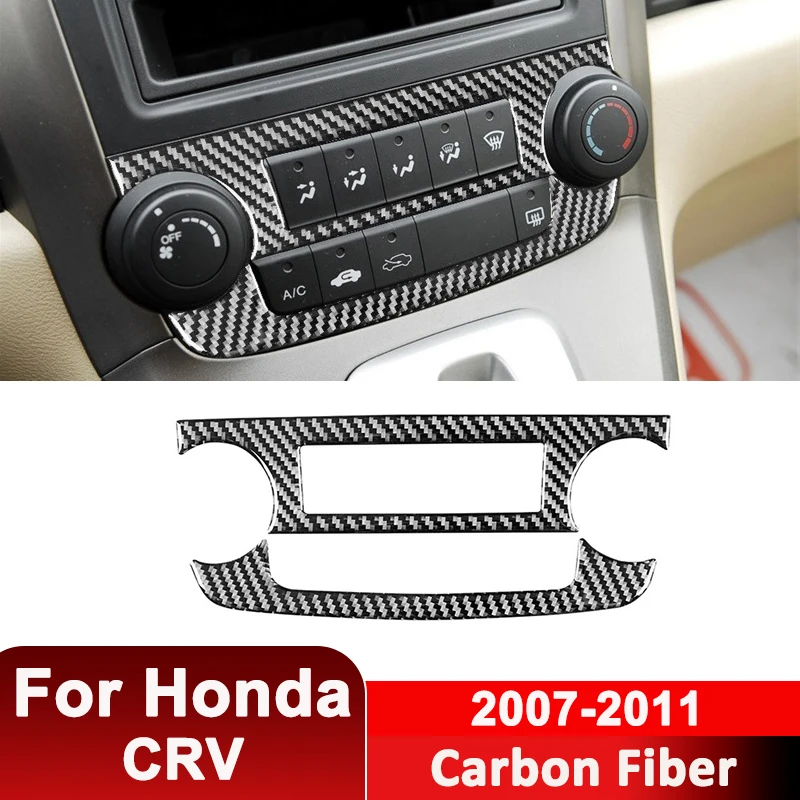 For Honda CRV 2007-2011 Carbon Fiber Car Console Multimedia CD Control Panel Frame Decorative Sticker Interior Accessories
For Honda CRV 2007-2011 Carbon Fiber Car Console Multimedia CD Control Panel Frame Decorative Sticker Interior Accessories