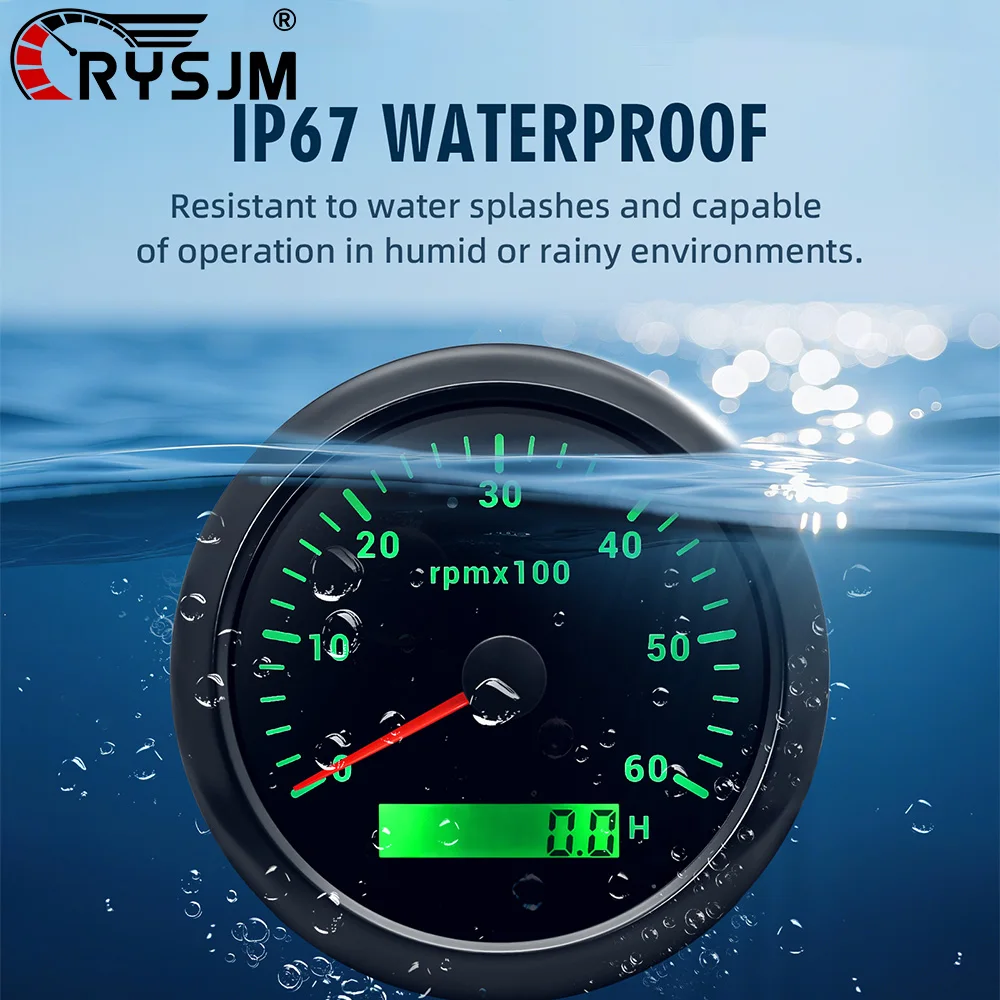 12V24V 0-6K 0-8K RPM Tachometer Car 85MM Tach Meter With White LED Tachometer Car Gauge For 5-10 Cylinders Engine Tach Car Gauge
12V24V 0-6K 0-8K RPM Tachometer Car 85MM Tach Meter With White LED Tachometer Car Gauge For 5-10 Cylinders Engine Tach Car Gauge
