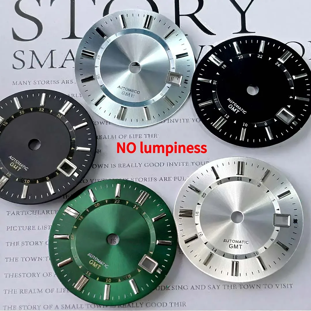 31MM GS dial size is suitable for NH34 caliber modified GMT four-pointer dial watch tools with GS logo moving accessories
31MM GS dial size is suitable for NH34 caliber modified GMT four-pointer dial watch tools with GS logo moving accessories
