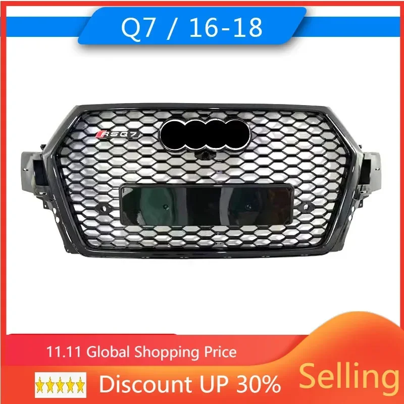 Car Front Bumper Grille Grill For 2016-2018 Audi Q7 Hot Rod Auto Salon upgrade Refit RSQ7 auto Racing grills
Car Front Bumper Grille Grill For 2016-2018 Audi Q7 Hot Rod Auto Salon upgrade Refit RSQ7 auto Racing grills