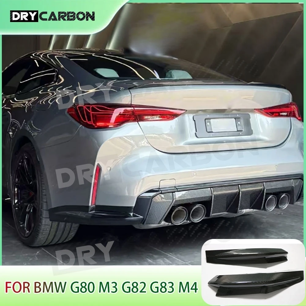 Car Rear Bumper Lip Splitters Flaps Canards Dry Carbon Fiber For BMW G80 M3 G82 G83 M4 2021+Bumper Aprons Body Kits FRP
Car Rear Bumper Lip Splitters Flaps Canards Dry Carbon Fiber For BMW G80 M3 G82 G83 M4 2021+Bumper Aprons Body Kits FRP