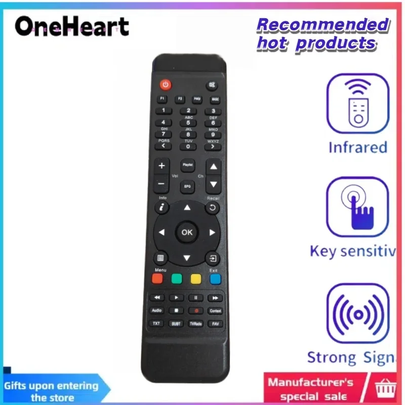 Remote control New Remote Control for UCLAN Ustym 4K PRO SF8008
Remote control New Remote Control for UCLAN Ustym 4K PRO SF8008