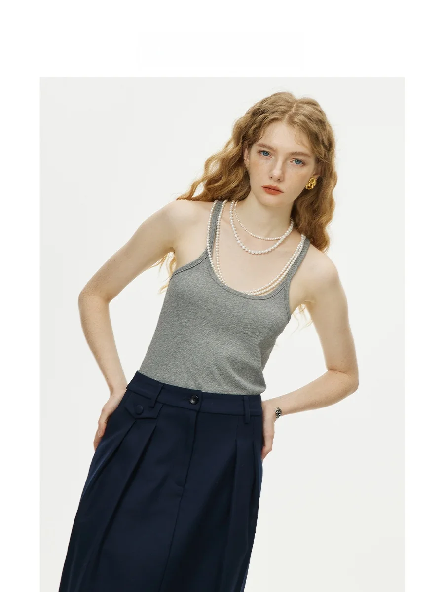 Универсальный утягивающий топ Havehas из высокоэластичного хлопка с U-образным вырезом и тонкими бретелями, укороченный, однотонный, для весеннего сезона
Универсальный утягивающий топ Havehas из высокоэластичного хлопка с U-образным вырезом и тонкими бретелями, укороченный, однотонный, для весеннего сезона