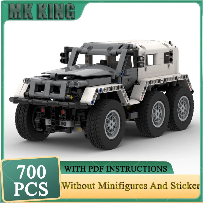 Moc Building Blocks Modular 6x6 Trackol RC Champion Speed Cars Model Technology Modular Gifts Construstion DIY Assembly Toys
Moc Building Blocks Modular 6x6 Trackol RC Champion Speed Cars Model Technology Modular Gifts Construstion DIY Assembly Toys