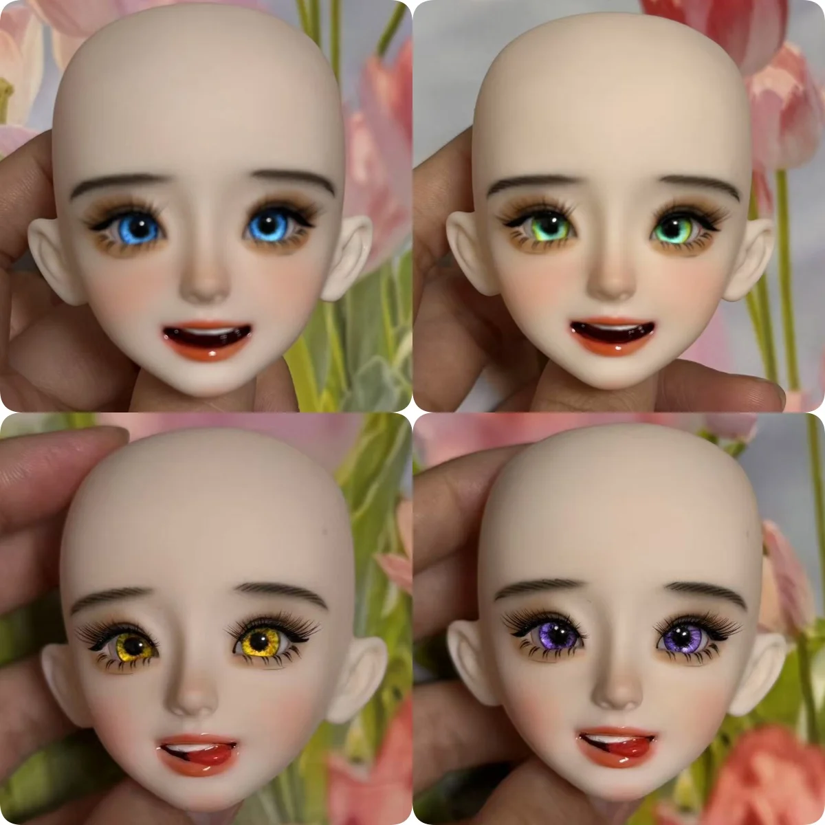 Smiling Face Handmade Makeup Dolls Head 1/6 Bjd Doll Replacement Head 30cm Doll Accessories Kids Toy Gift Dolls for Girls
Smiling Face Handmade Makeup Dolls Head 1/6 Bjd Doll Replacement Head 30cm Doll Accessories Kids Toy Gift Dolls for Girls
