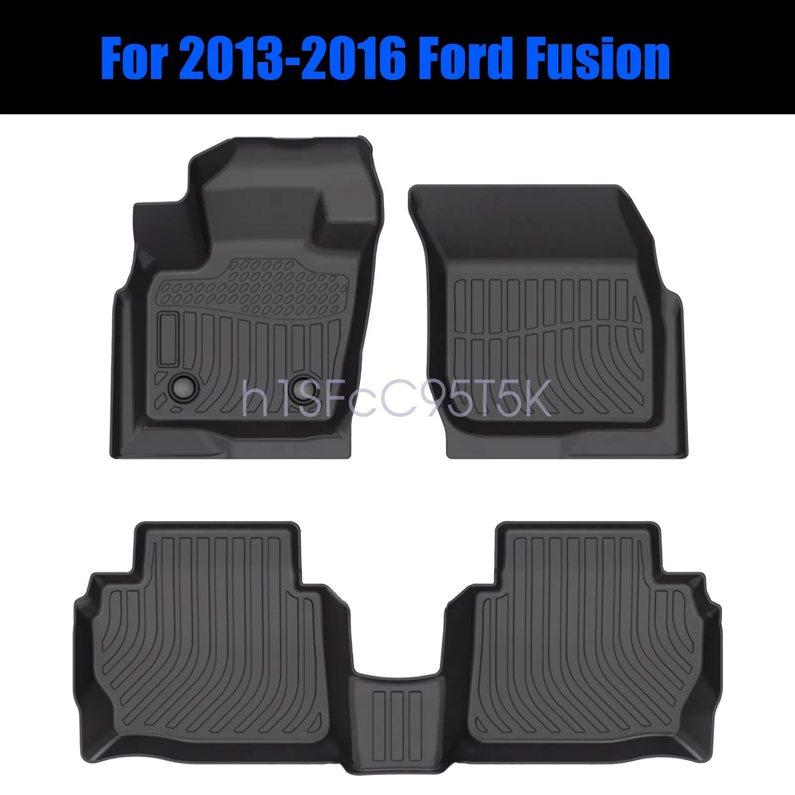 TPE Floor Mats Liners Front & Rear 3Pcs For 2013-2016 Ford Fusion All-Weather
TPE Floor Mats Liners Front & Rear 3Pcs For 2013-2016 Ford Fusion All-Weather