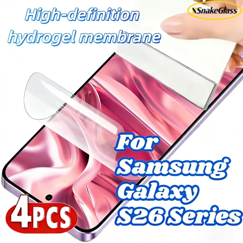 4PCS For Samsung Galaxy S26 Plus S26 Ultra HD Clear TPU Hydrogel Film for Samsung Galaxy S26 S25 S24 S23 S22 S21 S20 S10 Films
4PCS For Samsung Galaxy S26 Plus S26 Ultra HD Clear TPU Hydrogel Film for Samsung Galaxy S26 S25 S24 S23 S22 S21 S20 S10 Films