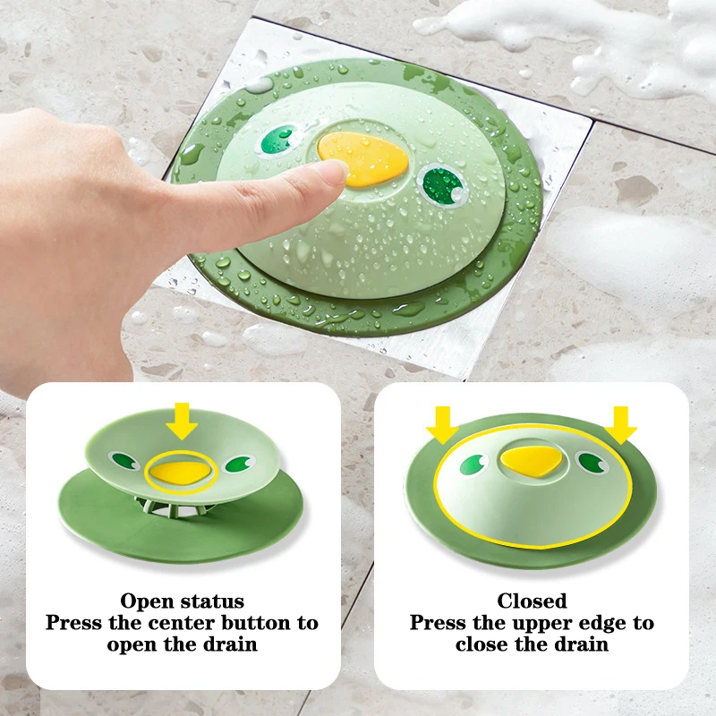 Universal Drain Cover Stopper, Silicone Anti-Odor Drain Seal Effective Pest and Odor Blocker for Bathroom Sink &Shower,
Universal Drain Cover Stopper, Silicone Anti-Odor Drain Seal Effective Pest and Odor Blocker for Bathroom Sink &Shower,