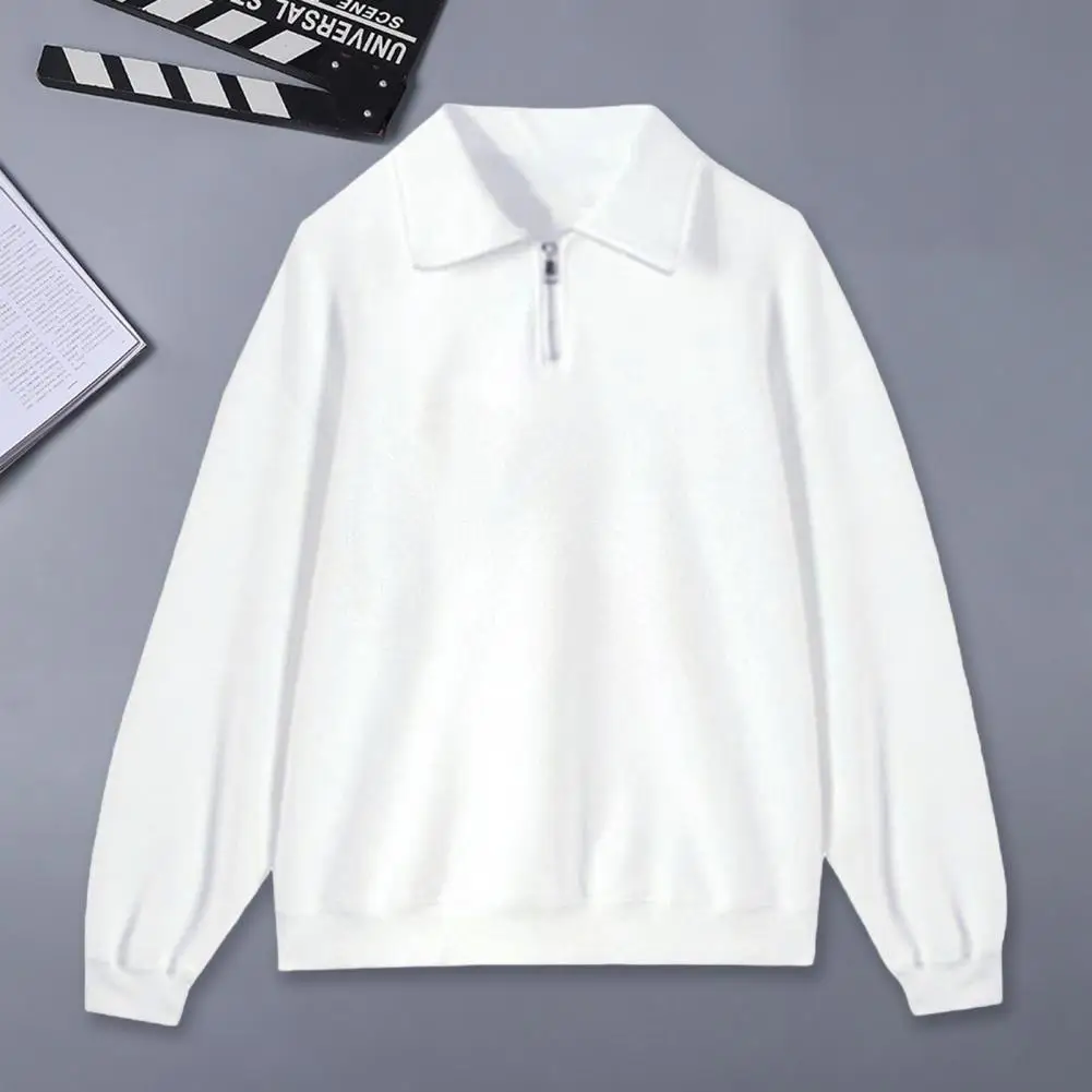 Men Pullover Jacket High-quality Men Tops Zip Collar Men's Sweatshirt for Streetwear Sports Wear Loose Fit Pullover Top
Men Pullover Jacket High-quality Men Tops Zip Collar Men's Sweatshirt for Streetwear Sports Wear Loose Fit Pullover Top