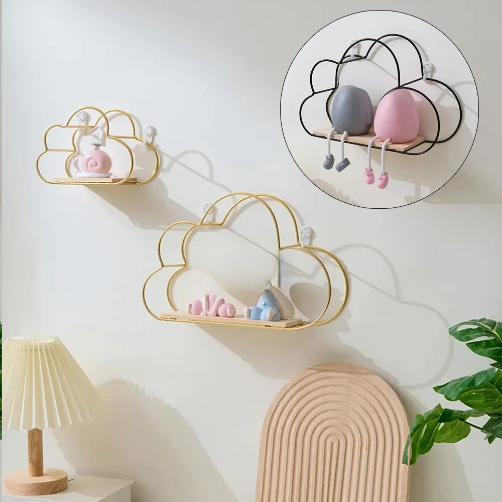 Cloud Shape Iron Shelf Nordic Simple Art Wall Shelf Organizer Storage Shelf Home Living Room Bedroom Wall Decoration Accessories
Cloud Shape Iron Shelf Nordic Simple Art Wall Shelf Organizer Storage Shelf Home Living Room Bedroom Wall Decoration Accessories