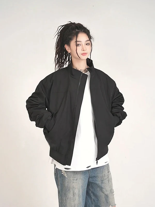 Мужская бейсбольная куртка оверсайз в американском стиле для мальчиков, весенняя модная верхняя одежда, высококачественная, стильная, Cleanfit Barn, премиум-класса
Мужская бейсбольная куртка оверсайз в американском стиле для мальчиков, весенняя модная верхняя одежда, высококачественная, стильная, Cleanfit Barn, премиум-класса