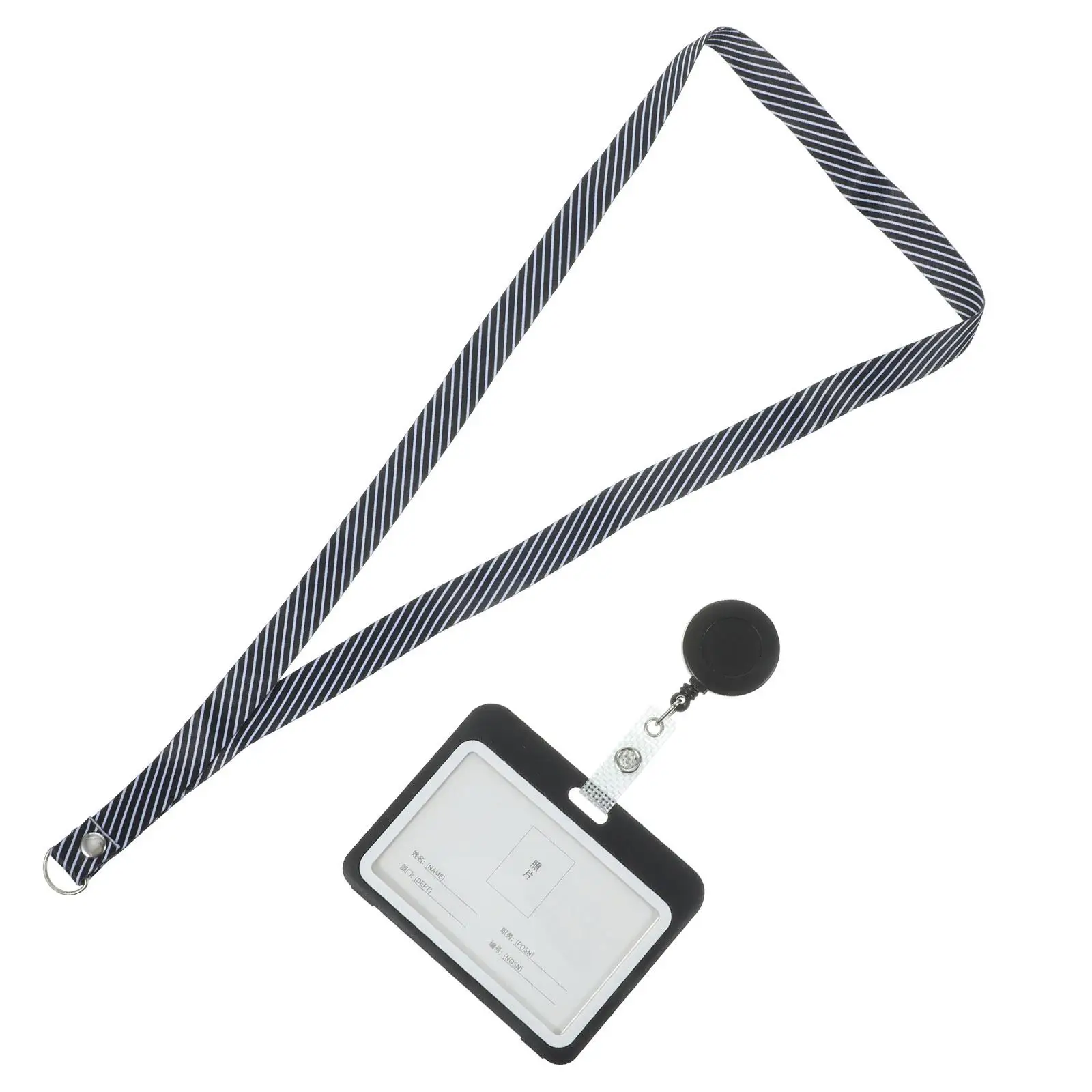 2Pcs Horizontal Card Sleeves Retractable Lanyard Gray Slim Reusable Nurse Teacher ID Badge Holder Storage
2Pcs Horizontal Card Sleeves Retractable Lanyard Gray Slim Reusable Nurse Teacher ID Badge Holder Storage