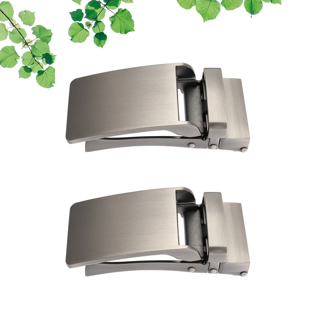 2Pcs Belt Buckle Alloy Scratch Resistant Business Men Automatic Ratchet Buckles for Formal Dress Style Mens Belt Buckles
2Pcs Belt Buckle Alloy Scratch Resistant Business Men Automatic Ratchet Buckles for Formal Dress Style Mens Belt Buckles
