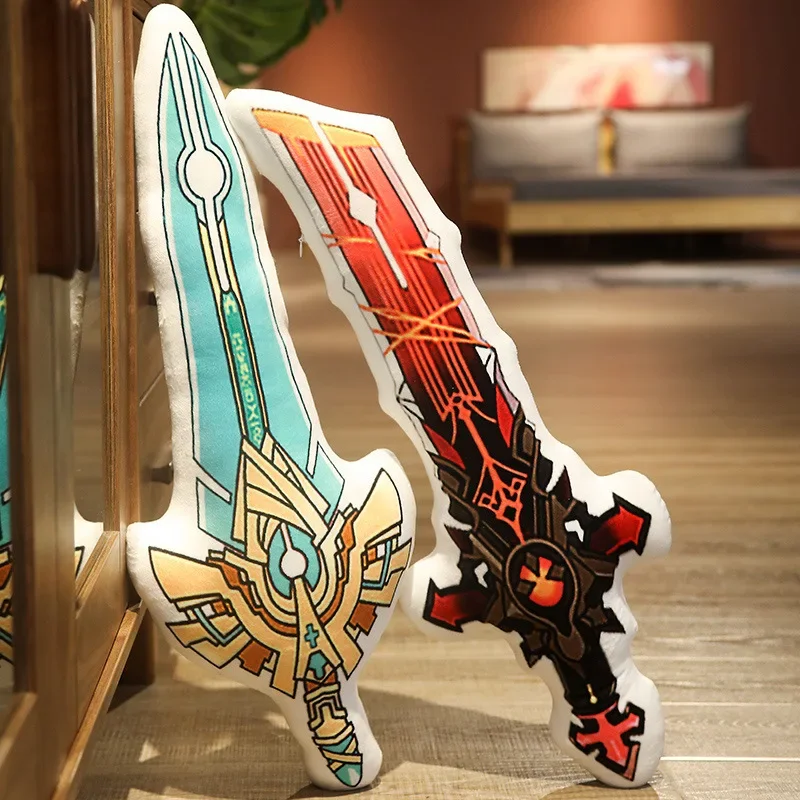Хит продаж, Аниме игра Genshin Impact, периферийные продукты, парашютный гордотельный меч, мягкие плюшевые игрушки, хобби, подарки на день рождения для детей
Хит продаж, Аниме игра Genshin Impact, периферийные продукты, парашютный гордотельный меч, мягкие плюшевые игрушки, хобби, подарки на день рождения для детей