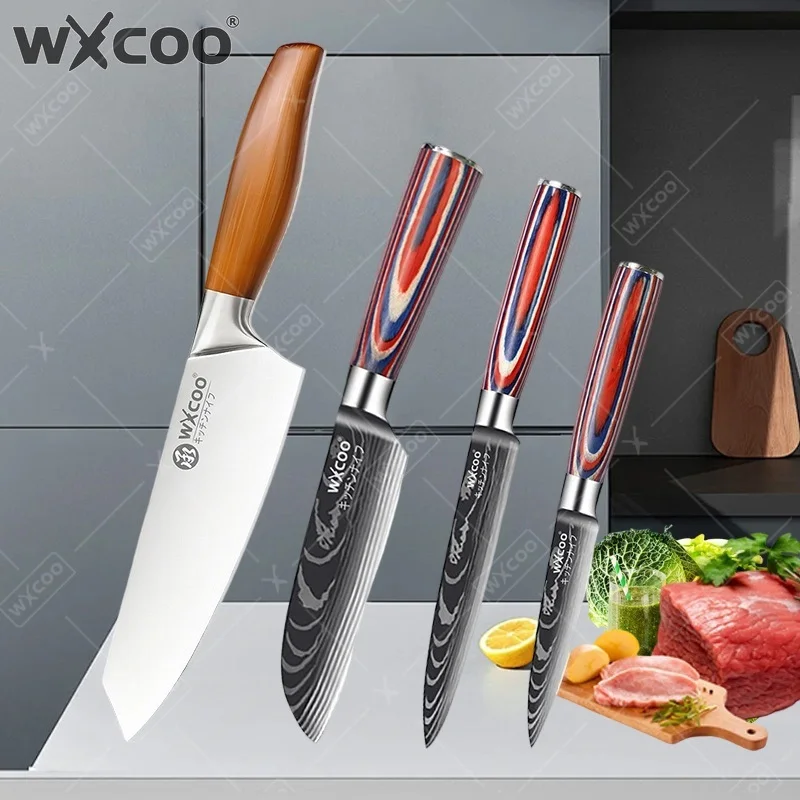 WXCOO Japanese Kitchen Knife Professional Ultra-Sharp Slicing Salmon Sashimi Meat Cleaver Chef's Stainless Steel Fishing Knife
WXCOO Japanese Kitchen Knife Professional Ultra-Sharp Slicing Salmon Sashimi Meat Cleaver Chef's Stainless Steel Fishing Knife