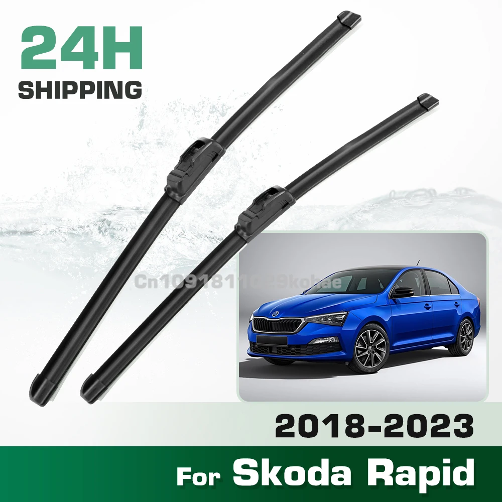 For Skoda Rapid 2018-2023 2019 2020 2021 2022 LHD&RHD Front Wiper Blades Windshield Windscreen Window Brush 24"+16"
For Skoda Rapid 2018-2023 2019 2020 2021 2022 LHD&RHD Front Wiper Blades Windshield Windscreen Window Brush 24"+16"